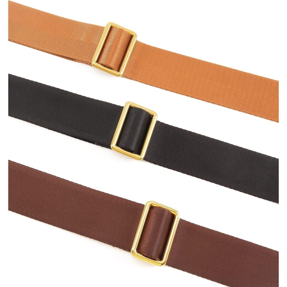 1937 Purse strap Replacement Crossbody Bags Handbag Wide Canvas Leather - Picture 5 of 7